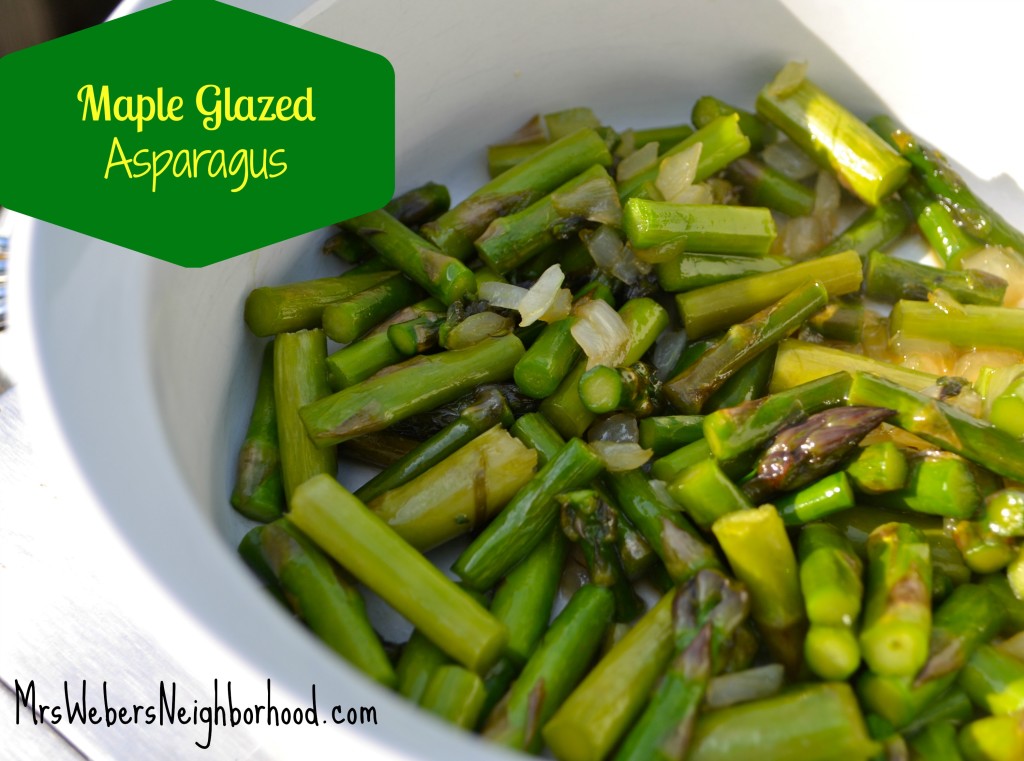 Maple Glazed Asparagus