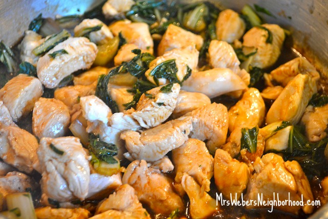 Chicken and Bok Choy