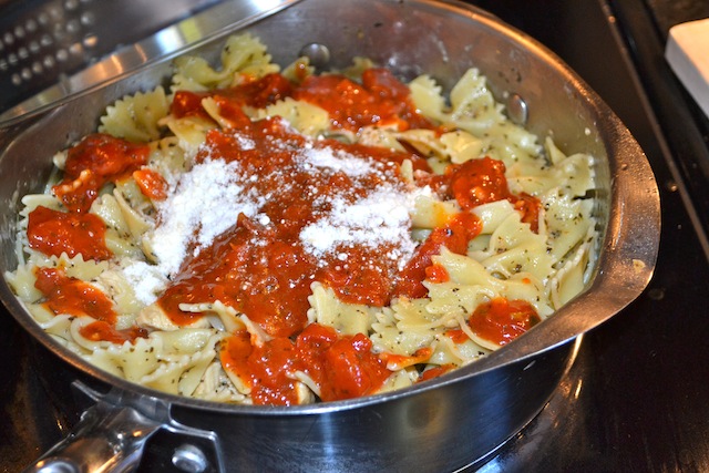 #kraftrecipemakers - Chicken Bruschetta Pasta-6
