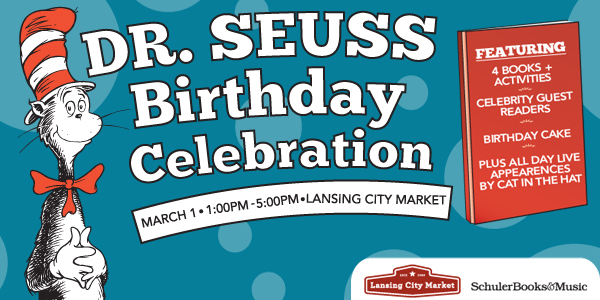 Dr. Seuss B-day at Lansing City Market