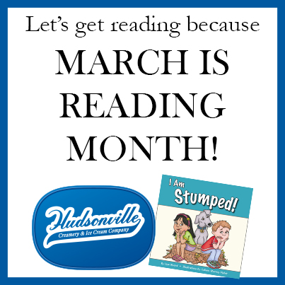 Reading Month with Hudsonville Ice Cream