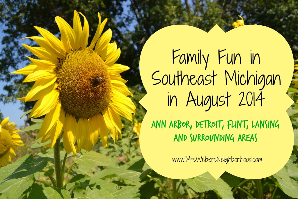Family Fun in Southeast Michigan in August 2014
