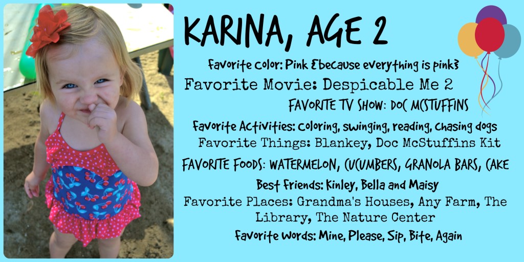 Karina, Age 2