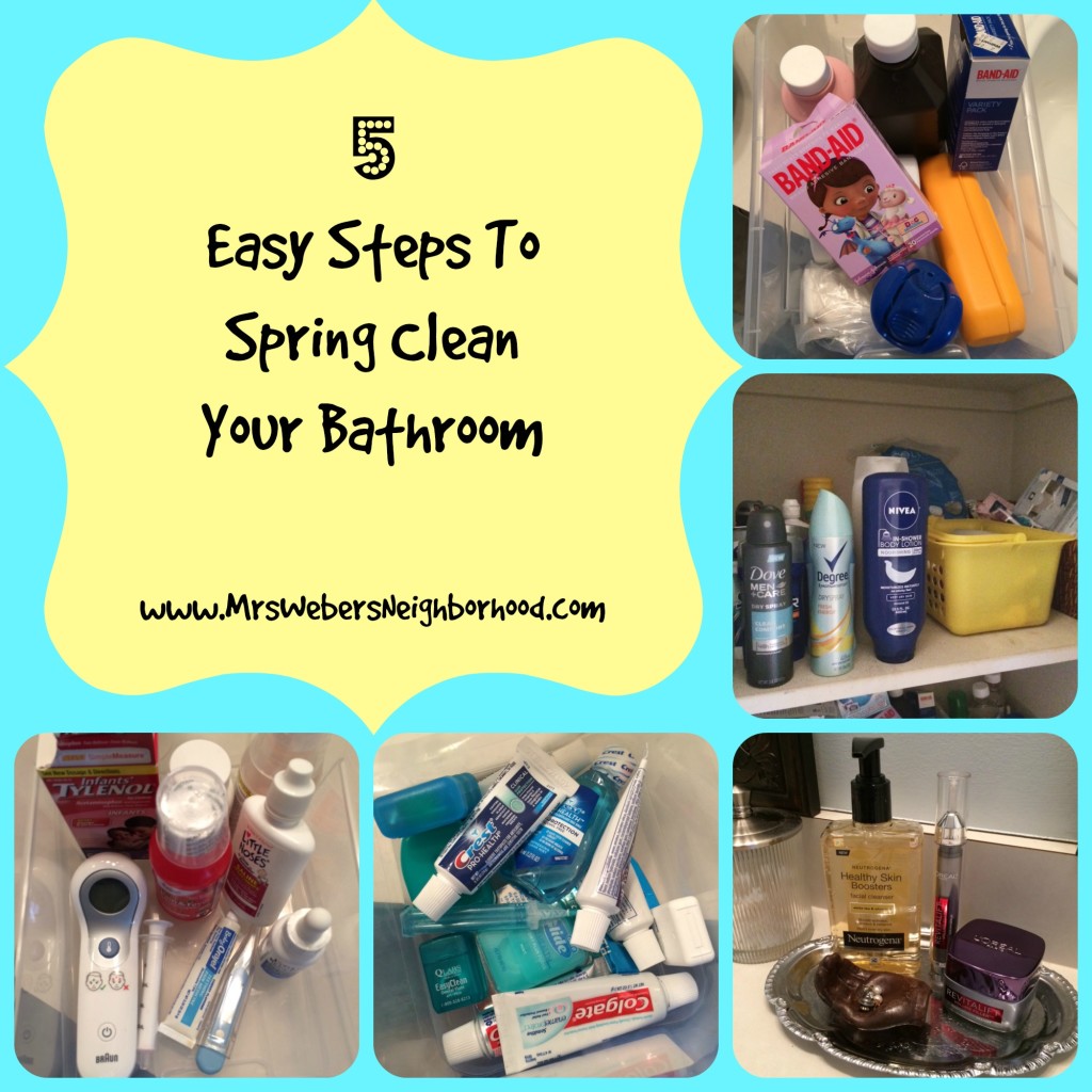 5 Easy Steps To Spring Clean Your Bathroom