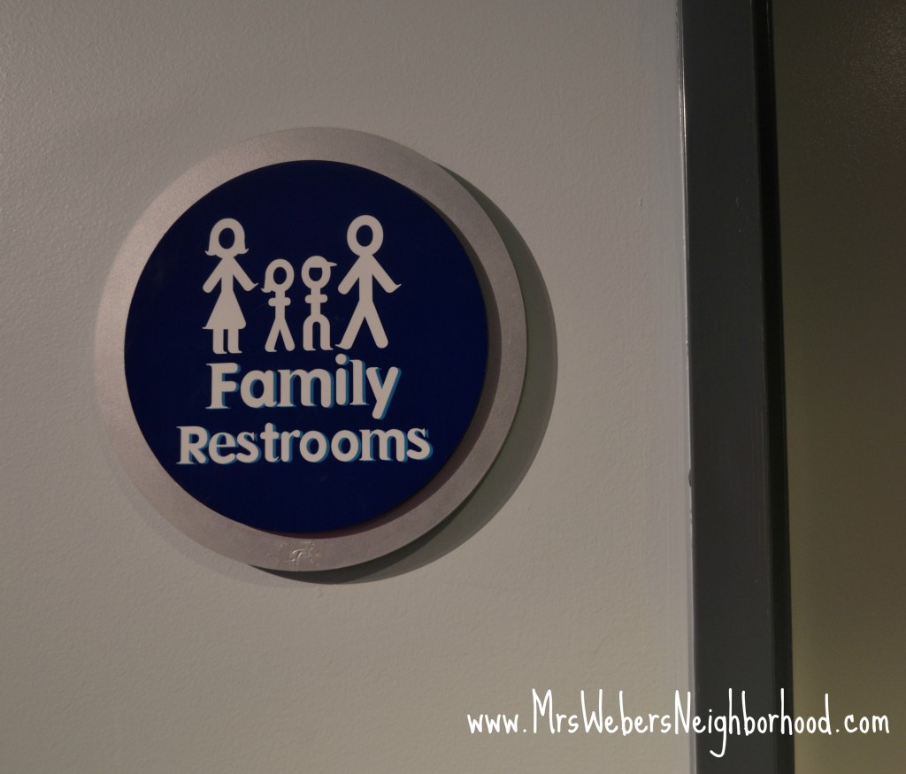Family Bathrooms at Imagination Station Toledo