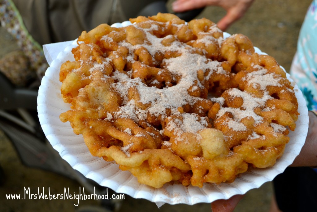 Funnel Cake at the Oakland County Fair