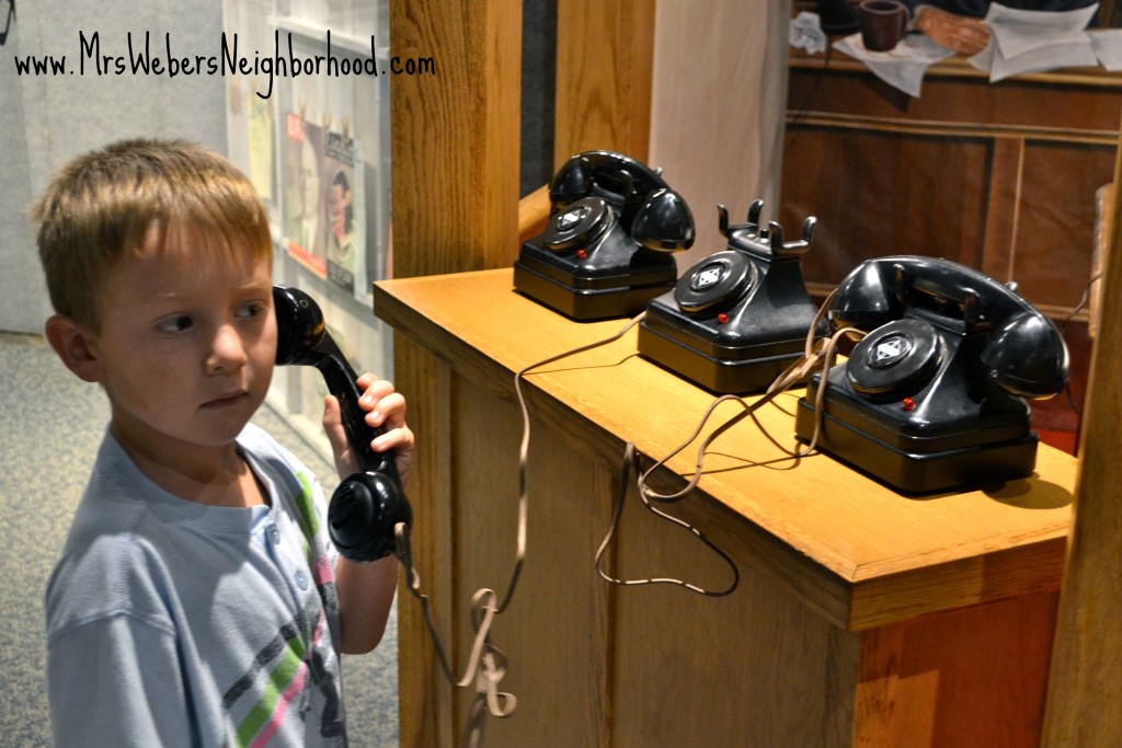 Rotary Phone at Sloan Museum