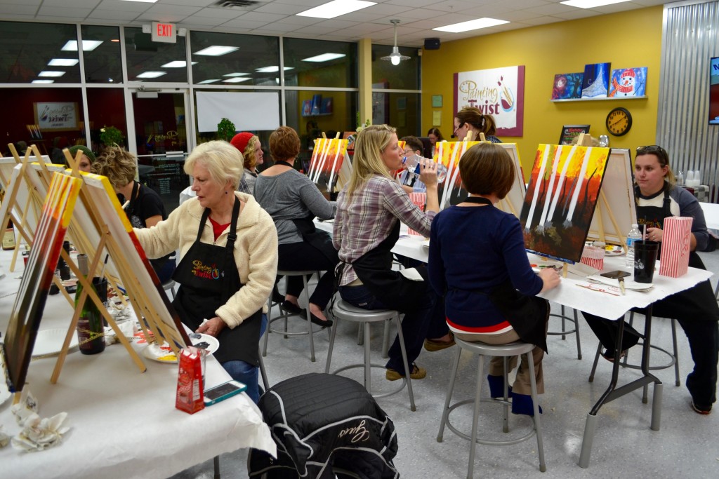 Painting with a Twist Studio in Fenton, Michigan