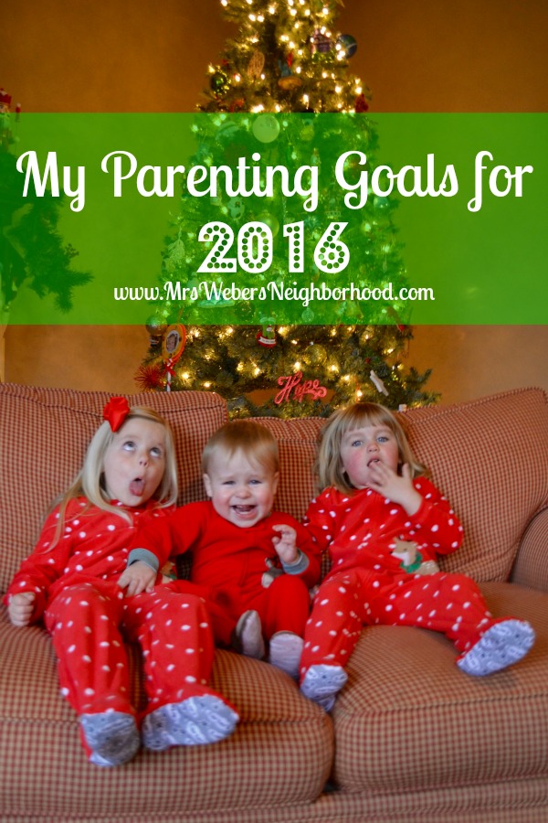 My Parenting Goals for 2016