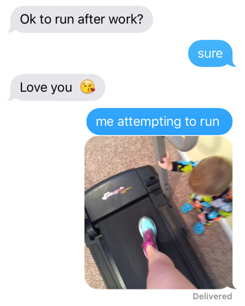 Running with a Toddler