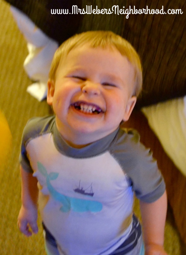 Miles' Cheese Face - 18 Months