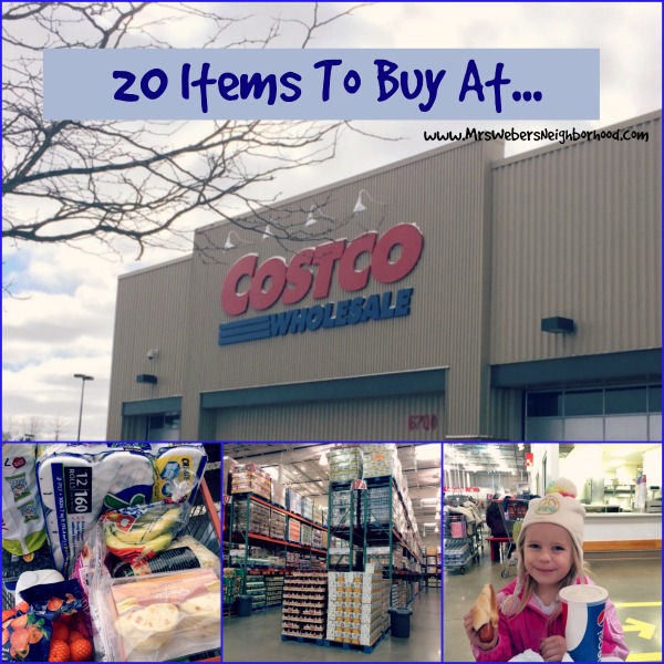 20 Items To Buy at Costco