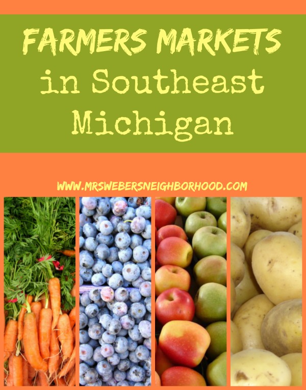 Farmers Markets in Southeast Michigan