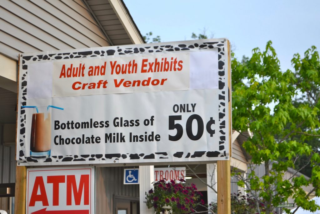 Chocolate Milk at Oakland County Fair
