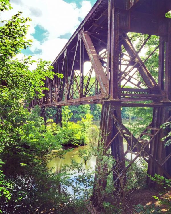 Railroad Bridge - Grand Ledge, Michigan