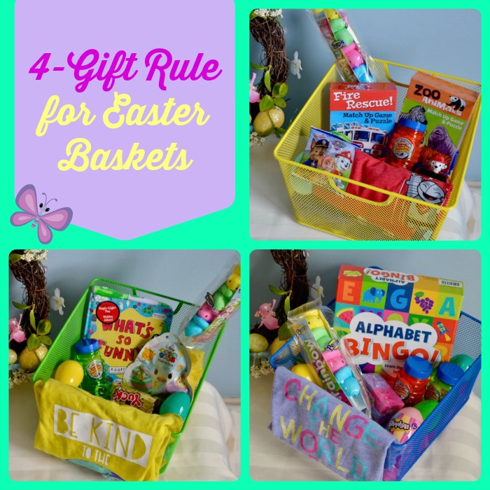 4 Gift Rule for Easter Baskets