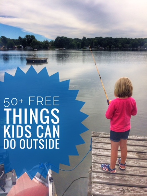 FREE Things Kids Can Do Outside
