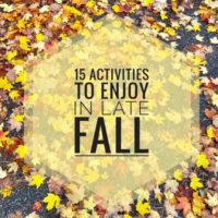 Activities To Enjoy in Late Fall