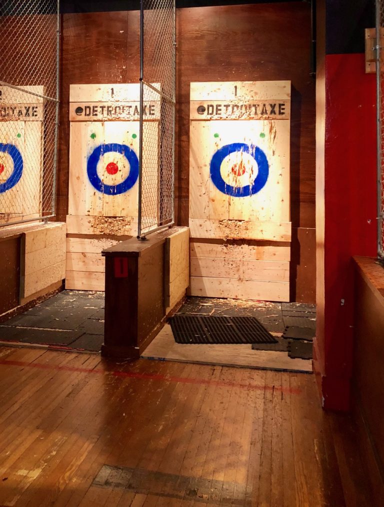 Date Night Idea Axe Throwing Places in Michigan Mrs. er's
