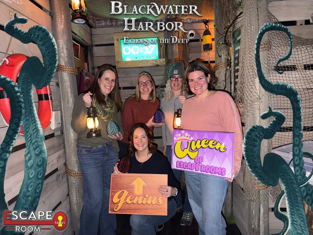 Escape Room Novi's Blackwater Harbor Echoes of the Deep Room